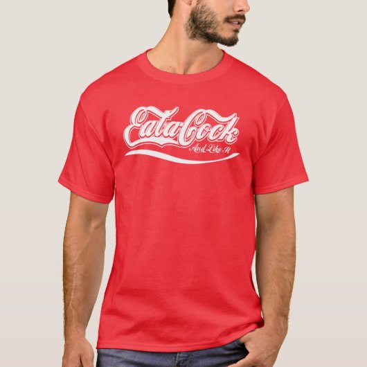 Eat-a-Cock T-shirt (Voorkant)