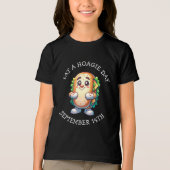 Eat a Hoagie Day, Funny Food Feestdagen Tri-Blend Shirt (Voorkant)