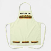 Eat A Hoagie Day Schort (Voorkant)