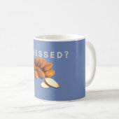 Eat Almonds voor Stress Healthy Koffiemok (Voorkant rechts)