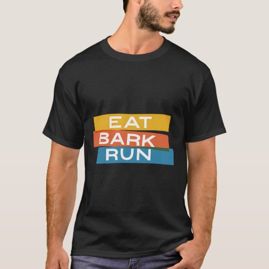 Eat Bark voert het pakket uit T-shirt (Voorkant)
