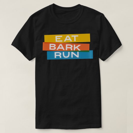 Eat Bark voert het pakket uit T-shirt (Design voorkant)