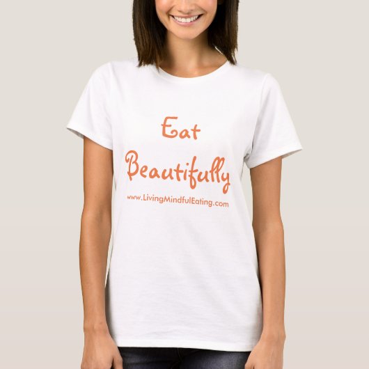 Eat Beautiful Flowy Yoga T-shirt (Voorkant)