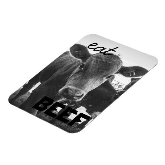 "Eat Beef" Calf Magnet Magneet (Linkerzijde)