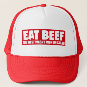 Eat Beef Het Westen werd niet gewonnen op salade - Trucker Pet