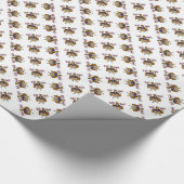 Eat Beef - Praten Turkije Cadeaupapier (Hoek)