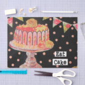 Eat Cake Birthday Tissue Paper Ontkoppeling Tissuepapier (Craft)
