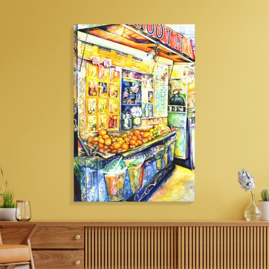 Eat Canvas Afdruk (Insitu (Woonkamer))