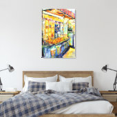 Eat Canvas Afdruk (Insitu (Slaapkamer))