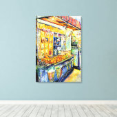 Eat Canvas Afdruk (Insitu (Houten vloer))