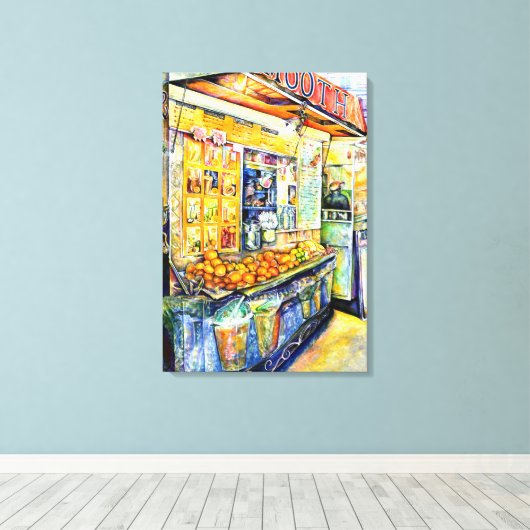 Eat Canvas Afdruk (Insitu (Houten vloer))