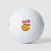 Eat Cheese And Sin Golfballen (Voorkant)