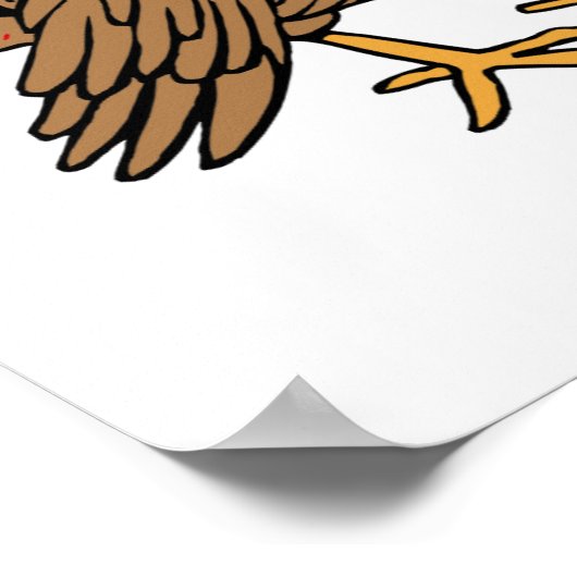 Eat Chicken Poster (Hoek)