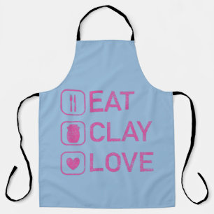 Eat Clay Love - Funny Women's Pottery Gift Schort