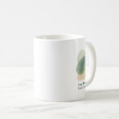 Eat Clean, Feel Clean Abstract Mug Koffiemok (Voorkant rechts)