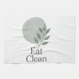 Eat Clean Minimalist Kitchen Towel Theedoek