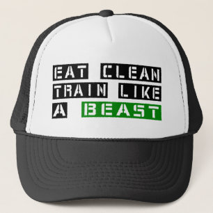 Eat Clean Train als een beest Trucker Pet