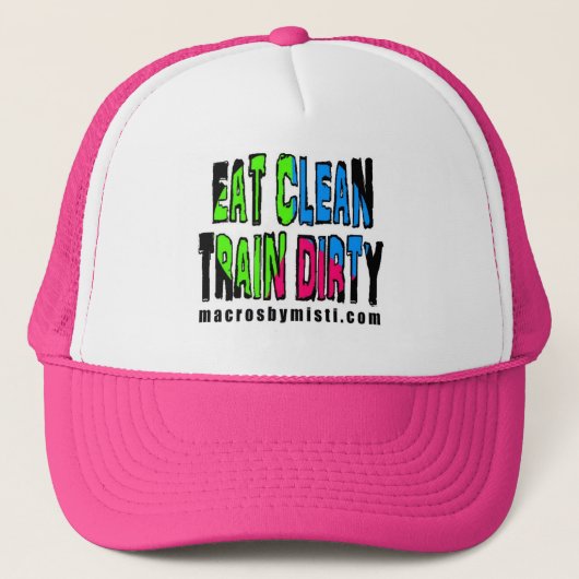 Eat Clean Train Dirty, Macro's van Misti Pet (Voorkant)