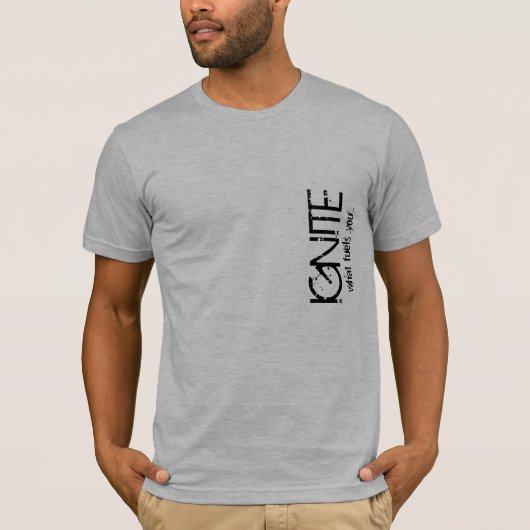 Eat Clean Train Dirty T-shirt (Voorkant)