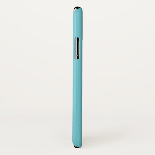 EAT CUPCAKES FOR BREAKFAST turquoise iPhone Case (Achterkant / rechts)