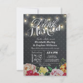 EAT de Drink en zijn het Gedwongen Licht Chic Flor Kaart (Voorkant)