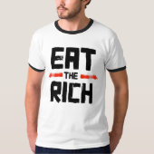 EAT DE RICH T-SHIRT (Voorkant)