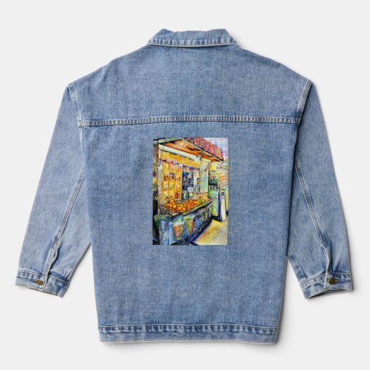 Eat Denim Jacket (Achterkant)
