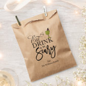 "Eat, Drink and be eng" Bedankzakje (Geknipt)