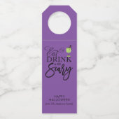 "Eat, Drink and be eng" Flessenhanger (Voorkant)