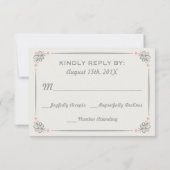 Eat Drink and Be Married Wedding R.S.V.P. RSVP Kaartje (Achterkant)