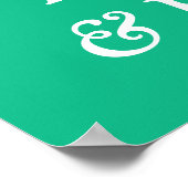 Eat Drink and be Merry KerstGoodies Poster (Hoek)