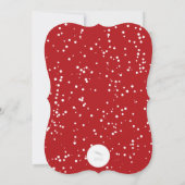 Eat Drink and be Merry Rustic Holiday Party nodigt Kaart (Achterkant)