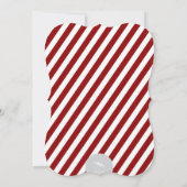 Eat Drink and be Merry Rustic Holiday Party nodigt Kaart (Achterkant)