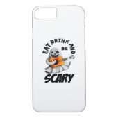 Eat Drink And Be Scared Minimal Clean Case-Mate iPhone Case (Achterkant)