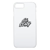 Eat Drink And Be Scary Basic Clean Case-Mate iPhone Case (Achterkant)