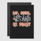 Eat Drink And Be Scary Classic Creative Casual (Voorkant / Achterkant)