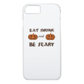 Eat Drink And Be Scary Classic Graphic Case-Mate iPhone Case (Achterkant)