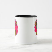 Eat Drink And Be Scary Frankenstein Halloween Crea Mok (Midden)