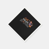 Eat Drink And Be Scary Funny Quote Modern Look Servet (Hoek)