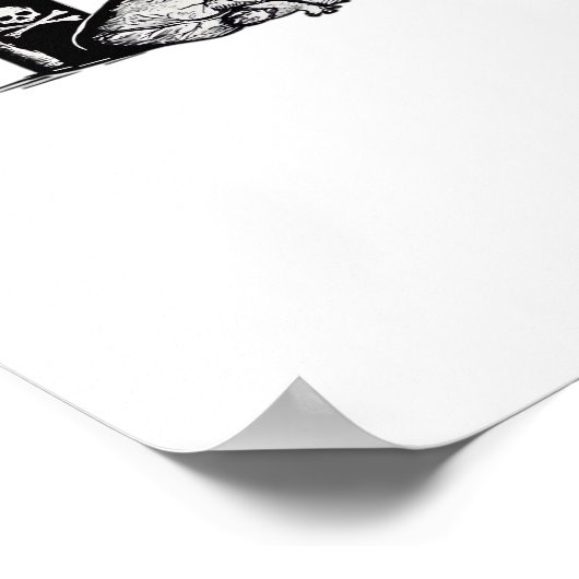 Eat Drink And Be Scary Funny Quote Poster (Hoek)