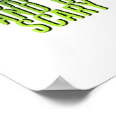 Eat Drink And Be Scary Funny Quote Poster (Hoek)