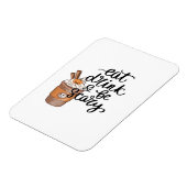 Eat Drink And Be Scary Funny Trendy Magneet (Linkerzijde)