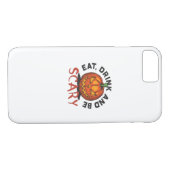 Eat Drink And Be Scary Halloween Design Case-Mate iPhone Case (Achterkant (Horizontaal))