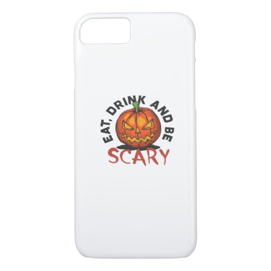 Eat Drink And Be Scary Halloween Design Case-Mate iPhone Case (Achterkant)