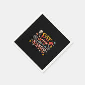 Eat Drink And Be Scary Halloween Funny Essential C Servet (Hoek)