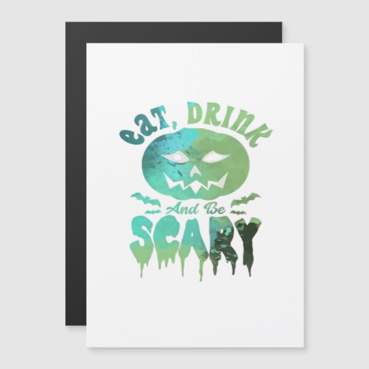 Eat Drink And Be Scary Halloween Light (Voorkant / Achterkant)