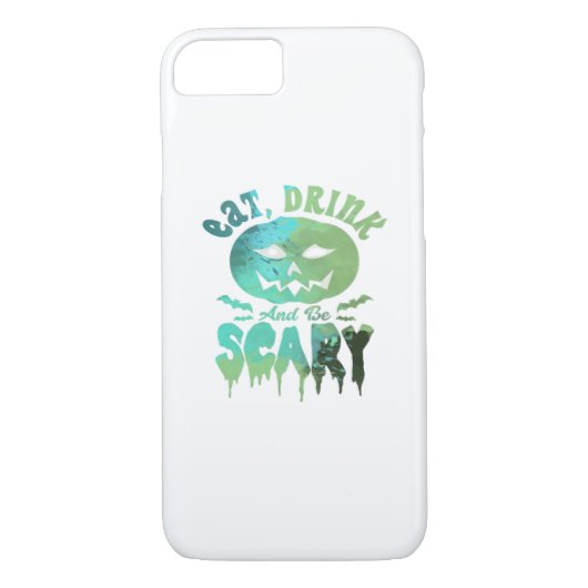 Eat Drink And Be Scary Halloween Light Case-Mate iPhone Case (Achterkant)