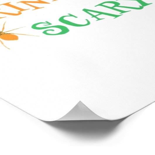 Eat Drink And Be Scary Halloween Poster (Hoek)