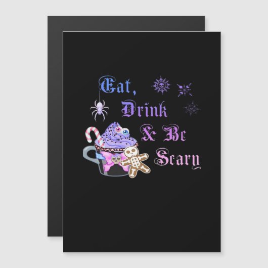 Eat Drink And Be Scary Hexmas Cool Unique Style (Voorkant / Achterkant)