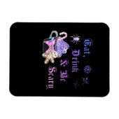 Eat Drink And Be Scary Hexmas Cool Unique Style Magneet (Horizontaal)